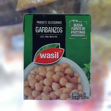 Garbanzos - Wasil 380g
